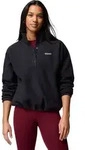 Columbia Women's Jasper Ridge Pebbled Fleece Half Snap black (010) M