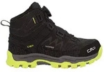 CMP Kids Kiruna Mid Fitgo Fleece WP Trekking Shoes piombo-acido (69ZU) 37
