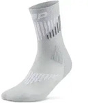CEP Core Run Merino Socks, Mid Cut 3.0, Men grey/white (957) III