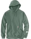 Carhartt Iconic K288 Logo Sweatshirt green slate (GN7) 2XL REG