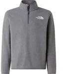 The North Face Teen Glacier 1/4 Zip Pullover tnf mid grey heather (CQI) L