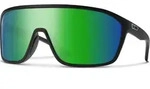 Smith Boomtown matte black chromapop polarized green mirror (003-99ZY)
