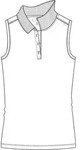 CMP Woman Polo Sleeveless bianco (A001) 34
