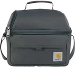 Carhartt Insulated 12 Can Two Compartment Lunch Cooler gravel (039) OS
