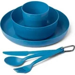 Sea to Summit Camp Dinnerware Set w/ Mesh Sack cendre blue [6 Piece]