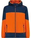 CMP KID Jacket FIX Hood midnight-carrot (19NV) 104