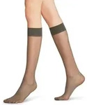 Falke Matt Deluxe 20 DEN Damen Kniestr&uuml;mpfe carbon (3275) 35-38