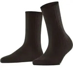 Falke Cotton Rib Damen Socken dark brown (5233) 35-38