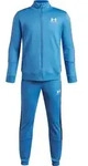Under Armour B Icon Knit Tracksuit blue white (430) L