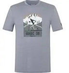 Super.Natural M Nordic Ski Tee foggy blue/various (19J) S