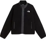 The North Face Womens Cragmont Snap Front Fleece Jacket tnf black/anthracite gr...