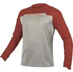 Endura MT500 Burner Long Sleeve Jersey brick steel (BRK) M