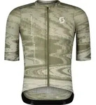 Scott Jersey M's Ultd. SL SS cotton white/hay green (8009) M