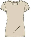 CMP Woman T-shirt cream (P322) 44