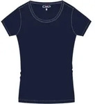 CMP Woman CO T-shirt b. blue-ghiaccio (36NV) 34