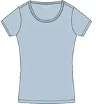 CMP Woman CO T-shirt sky blue (L253) 42