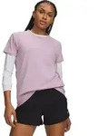 Under Armour Rival Core SS pink pink fog (698) M