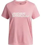 Under Armour Tech Twist Wdmk Logo SS pink white (600) XS