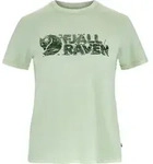 Fj&auml;llr&auml;ven Lush Logo T-shirt W soft jade (637) XS