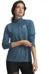 Under Armour Tech 1/2 Zip- Twist blue white (498) XS