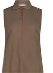 CMP Woman Polo Sleeveless toffee (Q957) 36