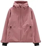 cmp - collective (of) moving people Woman Jacket FIX Hood With Inner Gaiter old...