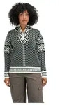 Dale of Norway Leknes Fem Sweater coffee offwhite metal (R00) L