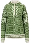 Dale of Norway Leknes Fem Sweater springgreen offwhite sand mel (N01) S