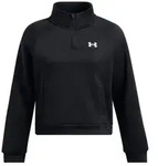 Under Armour Armour Flc Pro Half Zip black white XS