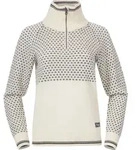 Bergans Alvdal Wool W Half Zip vanilla white/solid dark grey (25290) L
