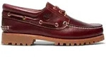 Timberland Mens Boat Shoe burgundy 10 Wide Fit