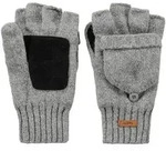 Barts Haakon Bumgloves heather grey (02) S/M