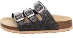 Superfit Fussbettpantoffel schwarz/silber (0100) 31