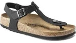 Birkenstock Kairo Natural Leather, Oiled black (449) Schmal 36