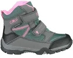 CMP Kids Pyry Snow Boot WP graffite-acqua (14UF) 33