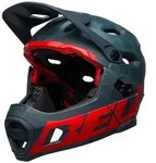 Bell Super DH Spherical prime matte blue/crimson S