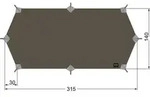 Tatonka Tarp Wing 1 LT stone grey olive (332)
