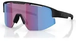Bliz Matrix Small matt black nano optics nordic light begonia - violet w blue multi