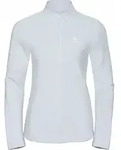 Odlo Women's Corviglia Kinship Half-zip Mid Layer Top odlo silver grey - white -