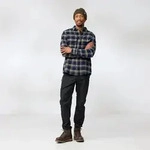 Fj&auml;llr&auml;ven &ouml;vik Heavy Flannel Shirt M dark navy-buckwheat brown (555-232) L