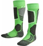 Falke SK2 Intermediate Kinder Skiing Kniestr&uuml;mpfe vivid green (7231) 23-26