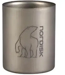Nordisk Titanium Mug Double Wall 450ml Without Handle neutral