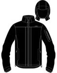 CMP MAN Jacket Zip Hood nero (U901) 58