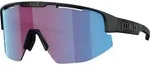 Bliz Matrix matt black nano optics nordic light begonia - violet w blue multi