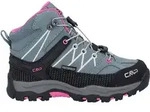 CMP Kids Rigel Mid WP Trekking Shoes mineral green-purple fluo (14EM) 31