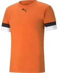 Puma Teamrise Jersey golden poppy-puma black-puma white (08) S
