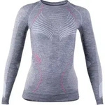 Uyn Woman Ambityon Underwear Shirt Long Sleeve Melange grey melange/nude/salmon