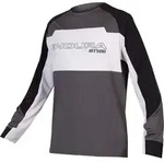 Endura MT500 Burner Lite Long Sleeve Jersey black white S