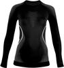 Uyn Woman Evolutyon Underwear Shirt Long Sleeve blackboard/anthracite/white...