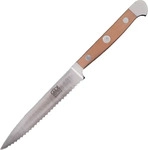 G&uuml;de B464-13, G&uuml;de Tomatenmesser kurze 13 cm Wellenschliff-Klinge geschmiedet...